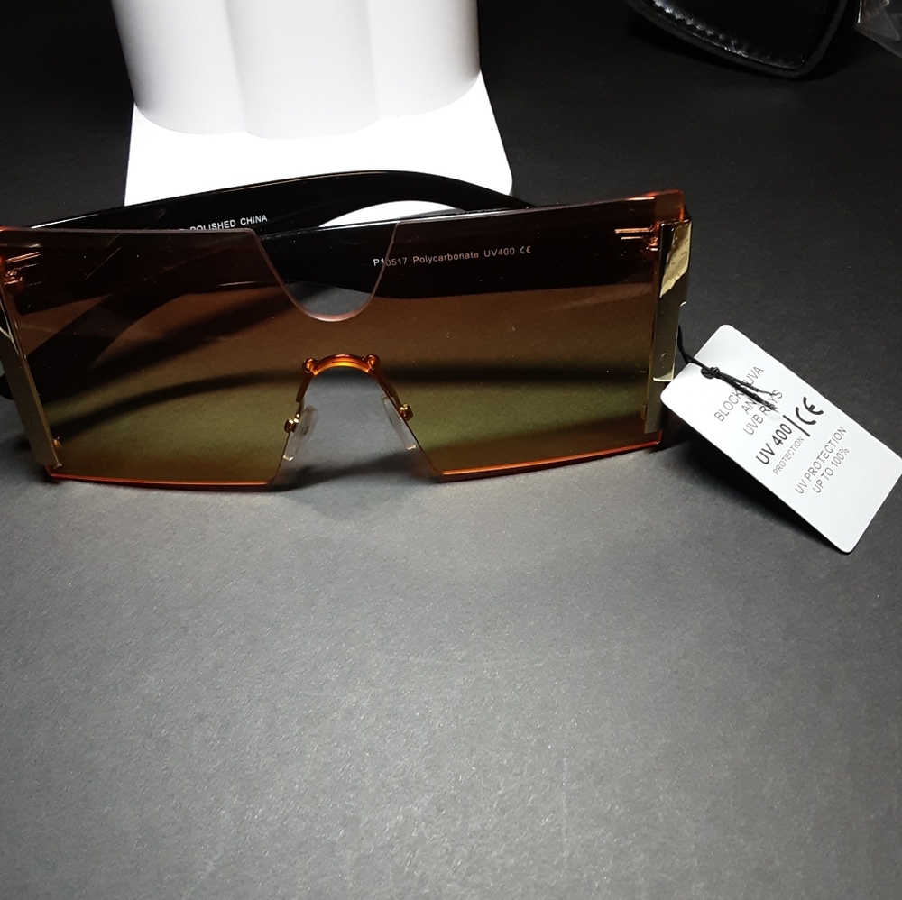 Fashion Nova Brown Sunglasses